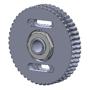 Anti-Backlash Spur Gears